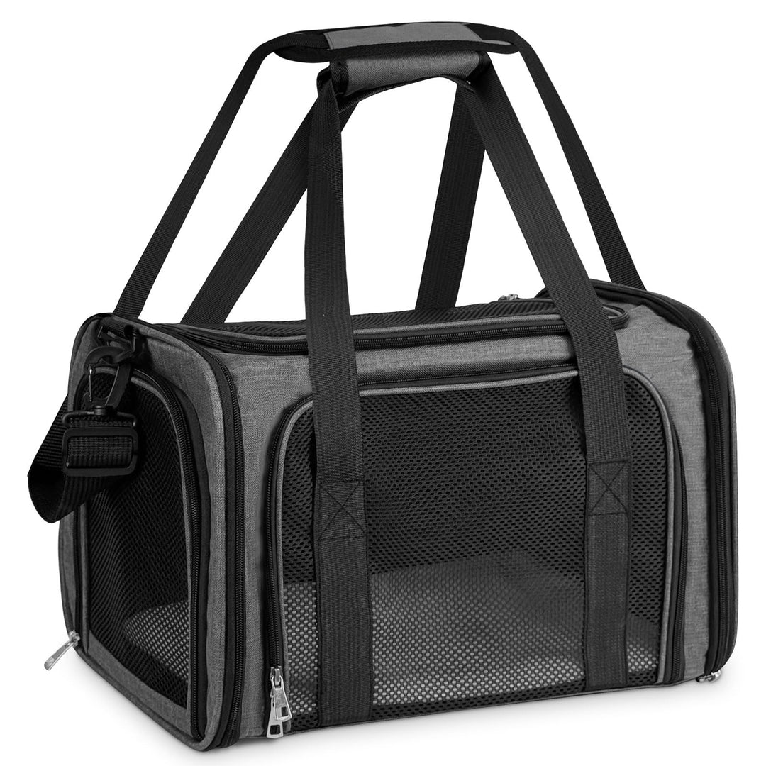 Transporttasche für Katze Hund, Hundetransportbox | Faltbare Katzentransportbox,5kg Katzen Hunde Tra