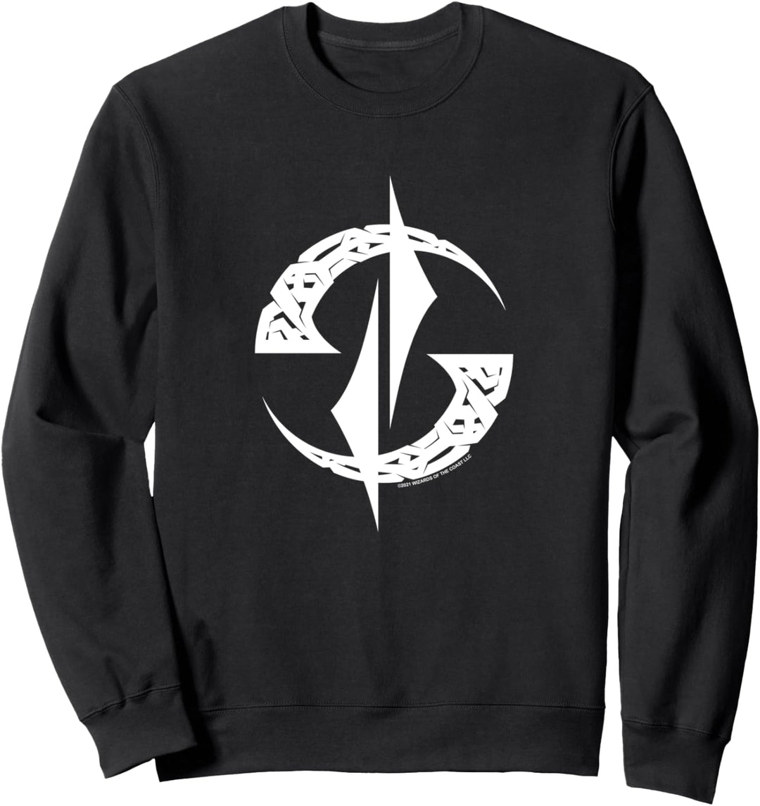 Magic: The Gathering- Kaya Knotwork Symbol White Sweatshirt