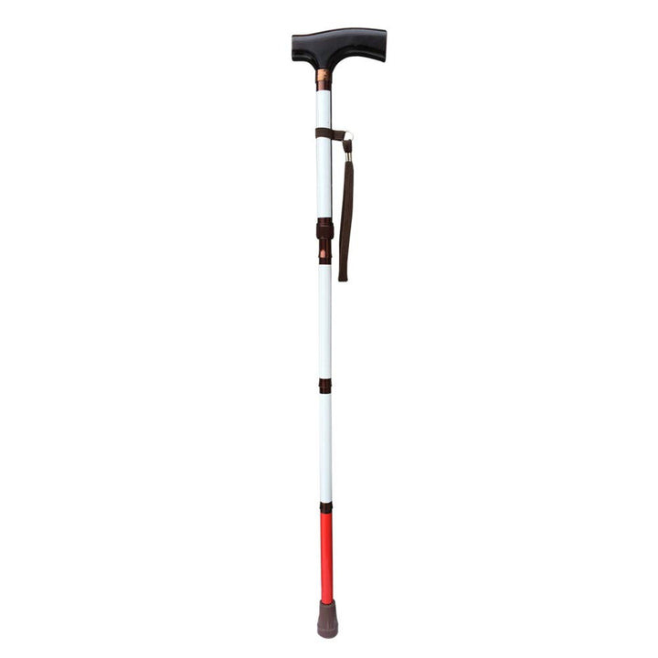 Blinden-Gehstock,weisse Stock - Faltbar - 80cm-90cm, 4-teilig