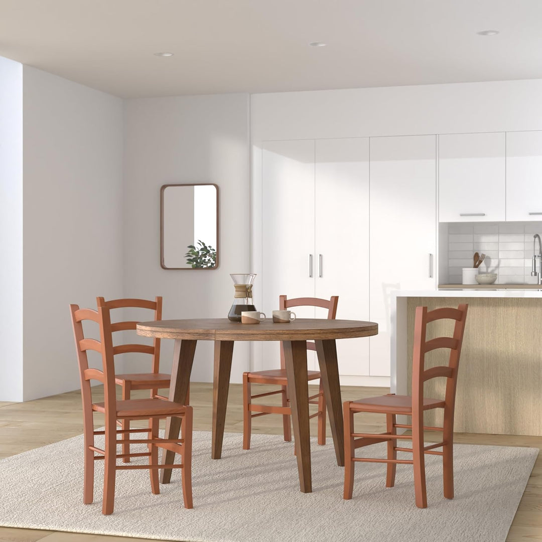 t m c s Tommychairs - 2er Set Stühle Venice für Küche und Esszimmer, robuste Struktur aus lackiertem
