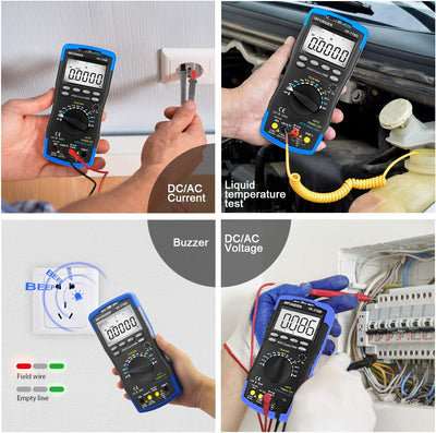 Digital Multimeter,INFURIDER YF-770D Auto Ranging 40000 Counts Spannungsprüfer Strommessgerät für DC