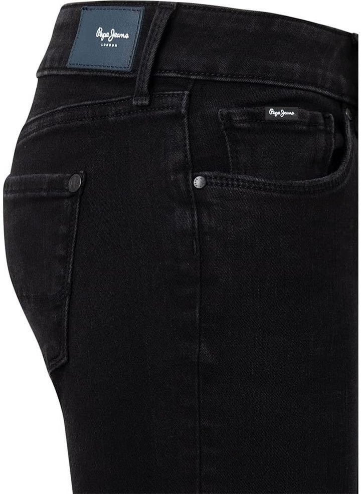 Pepe Jeans Damen Jeans Soho Jeans, Schwarz (Denim-s98), 25W / 28L