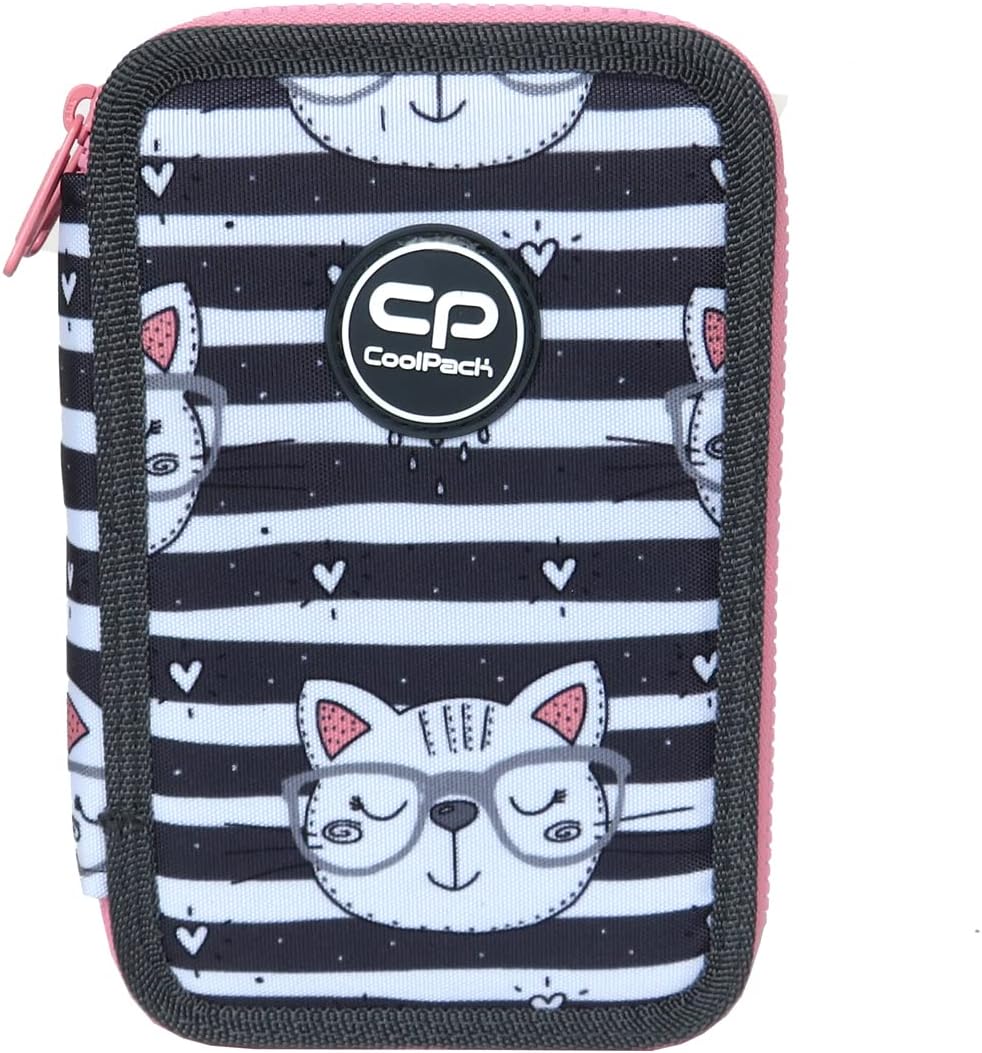 CoolPack XXL Federtasche Federmappe 3-Fach Schulstiftetui, dreifaches Federmäppchen, Federmäppchen f