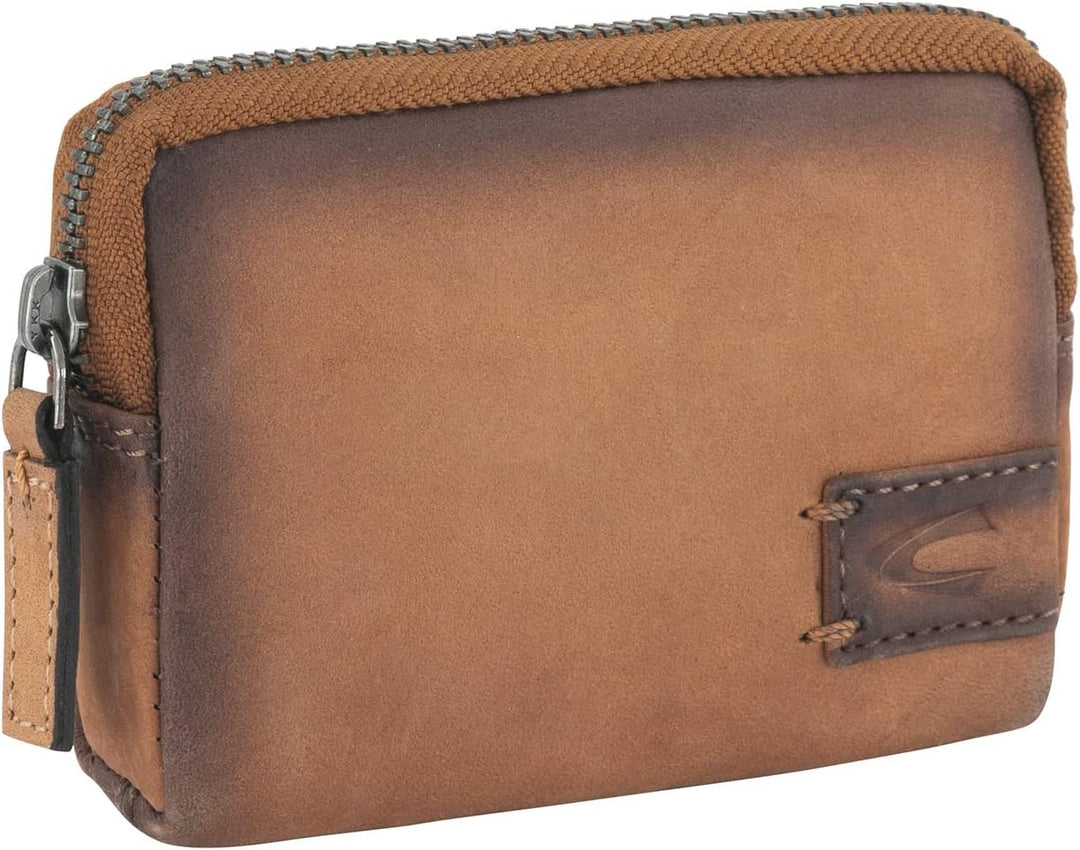 camel active bags Dallas Herren Schlüsseletui Schlüsseltasche Leder Mittelgross Cognac cognac