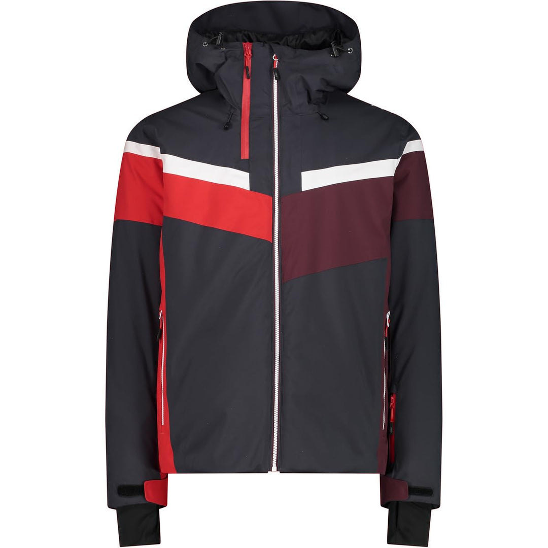 CMP Herren Herrenjacke mit Fester Kapuze skijacke 56 Anthrazit, 56 Anthrazit