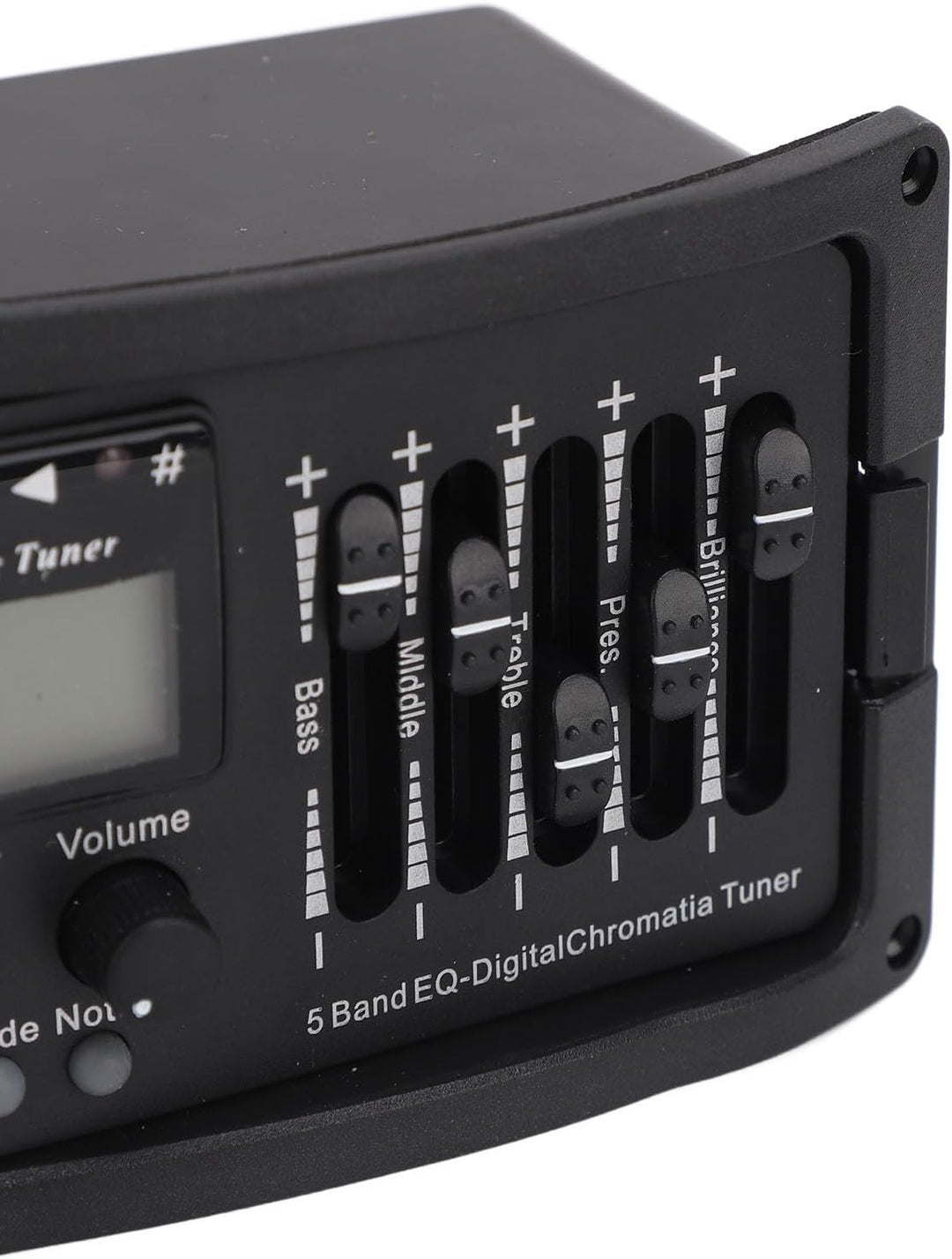 Akustikgitarren-Vorverstärker, 5-Band-EQ-Equalizer, Akustikgitarrenverstärker, digitaler Tuner-Tonab