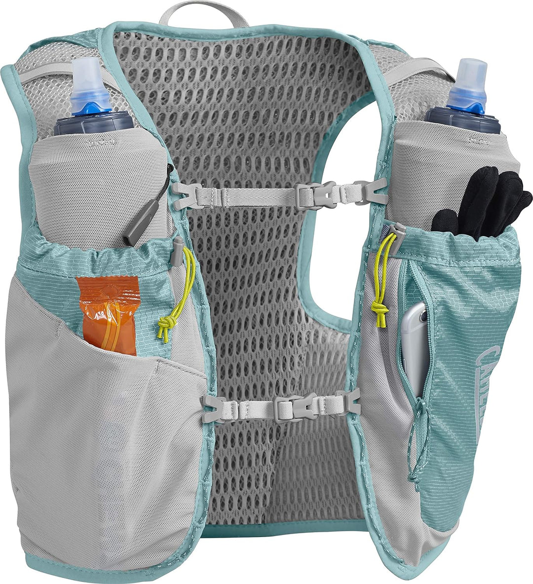 Camelbak Ultra Pro Weste für Damen Aquatisches/Silbernes Meer XS, Aquatisches/Silbernes Meer XS