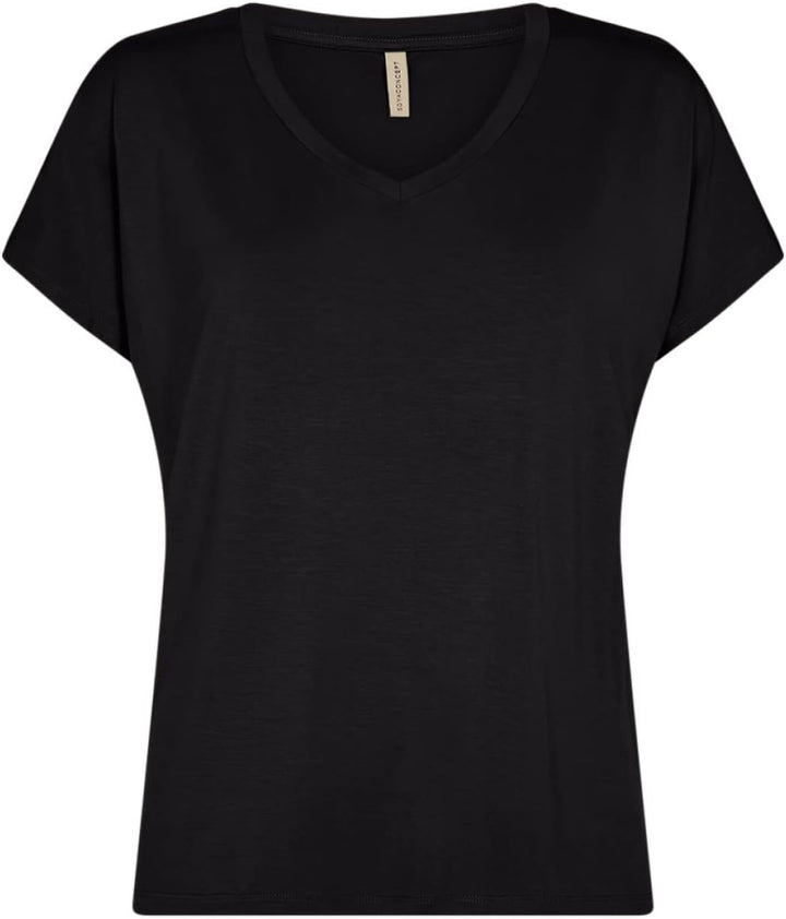 SOYACONCEPT Damen T-Shirt XS Schwarz, XS Schwarz