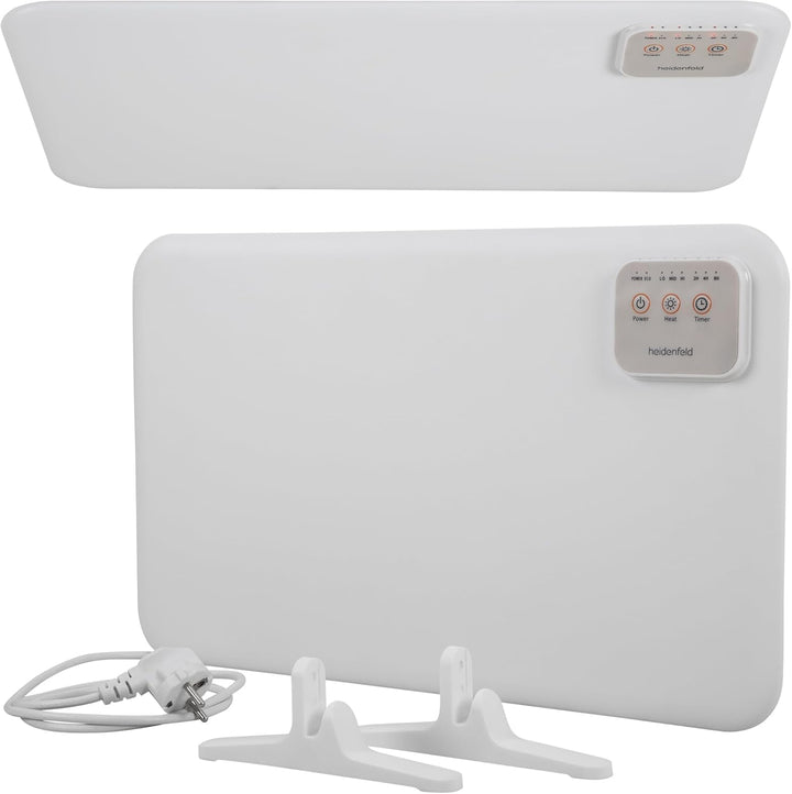 Heidenfeld Infrarotheizung 3in1 Tischheizung HF-TH120 | 120 Watt - Infrarot Heizkörper - Elektroheiz