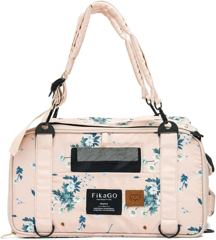 FikaGO 3-in-1 Reise-Tragetasche für Hunde und Katzen Truffle Plus – Rucksack, Schultertasche & Handg