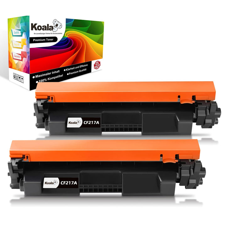 Koala Kompatible Tonerkartusche als Ersatz für HP 17A CF217A Toner für Laserjet Pro MFP M130nw M130