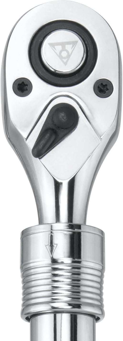 Topeak Unisex-Adult 1/2 Inch Drive Ratsche, Silver/Black, 34 (48) x 4 x 4 cm