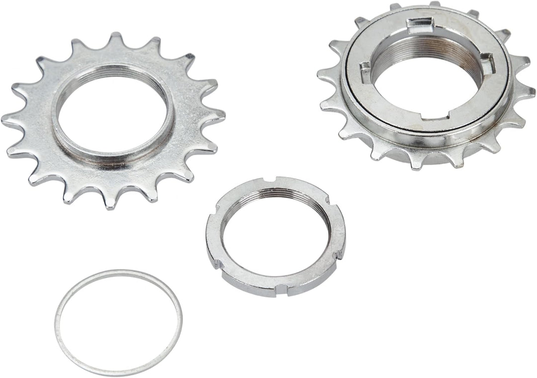Point Unisex – Erwachsene Fixed and Free Laufradsatz, Schwarz