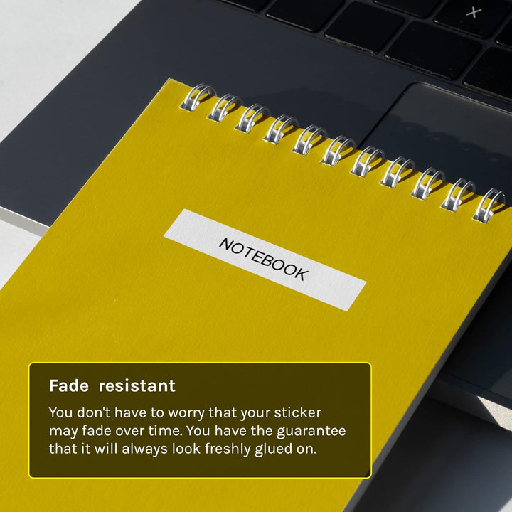 Yellow Yeti 5 Ersatz Brother DK 22205 Endlosetiketten Weisse Kompatibel mit Etikettendrucker Brother