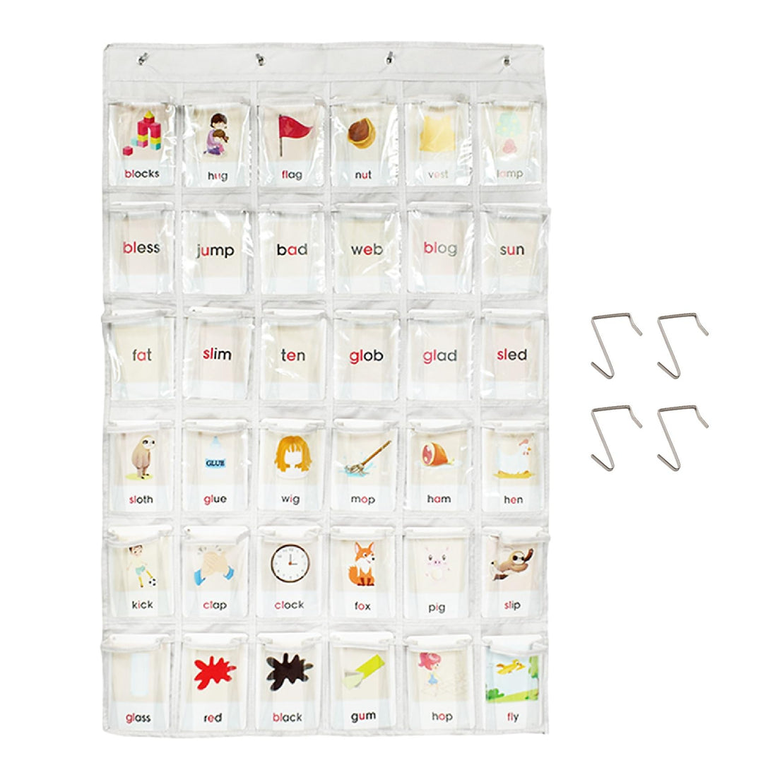 36 Klare Taschen Aufbewahrungstasche Für Klassenzimmer, Handy Organizer Klassenzimmer, Handygarage S