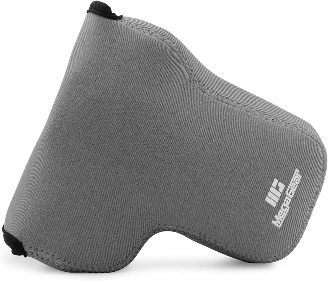 MegaGear MG1918 Ultraleichte Neopren-Kameratasche, kompatibel mit Fujifilm X-T4 (XF16-80 mm), Grau,