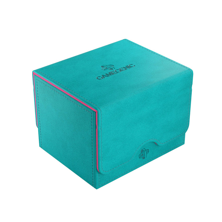 Gamegenic, Sidekick 100+ XL - EXCLUSIVE LINE Teal/Pink, bis zu 100 doppelt gesleevte Karten, Farbe: