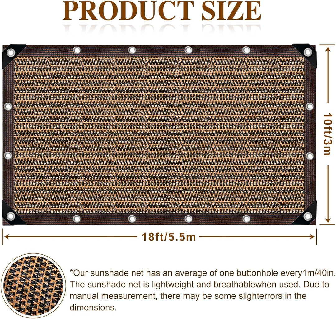 Schattiernetz gewächshaus - mit öSen80% Sonnenschutz Markise Stoff Garten Terrasse Uv Schutz für Pfl