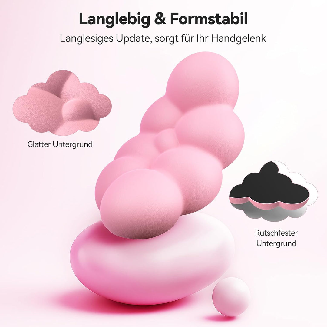 TECKNET Wolke Handballenauflage Tastatur, Ergonomisches & Entspannendes Handgelenk: Memory-Schaum mi