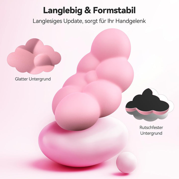 TECKNET Wolke Handballenauflage Tastatur, Ergonomisches & Entspannendes Handgelenk: Memory-Schaum mi