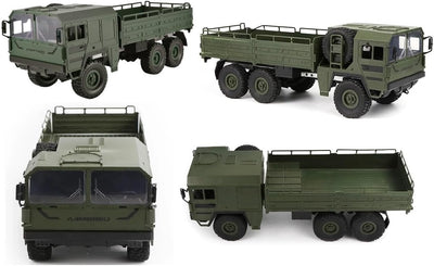 OnundOn RC LKW Ferngesteuert 1:16 Fernbedienung Auto Modell Militär Spielzeug RC Army Truck 2,4G 6WD