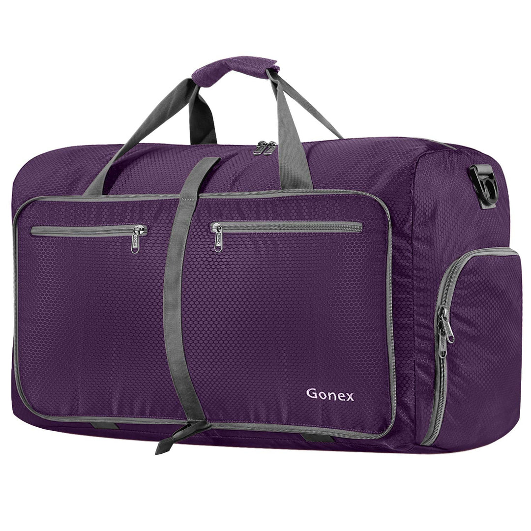 Gonex Faltbares Reisegepäck Leicht 40/60/80/100/150L Grosse Reisetasche Sporttasche für Reise Gym Ur