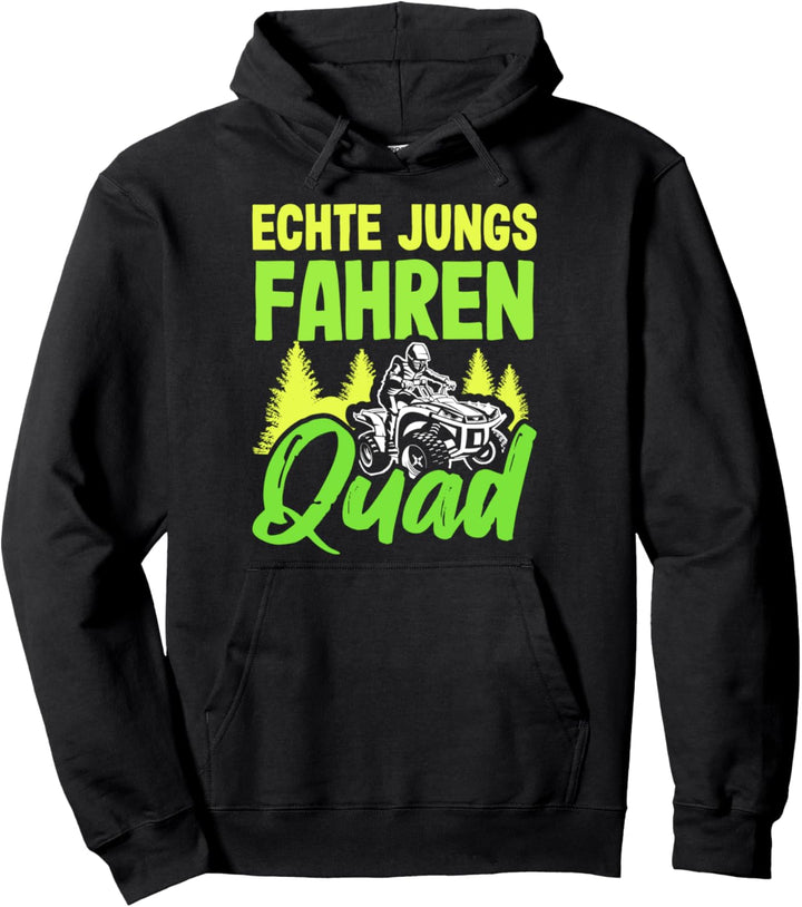 Quad Bike Fahrer Geschenk Lustig Offroad Kinder Quad ATV Pullover Hoodie