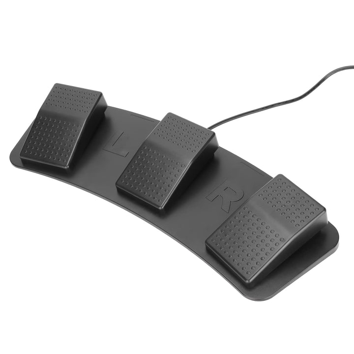 Bewinner USB Triple Foot Pedal, Triple Keys Controller Mechanischer Schalter, USB Foot Control Keybo