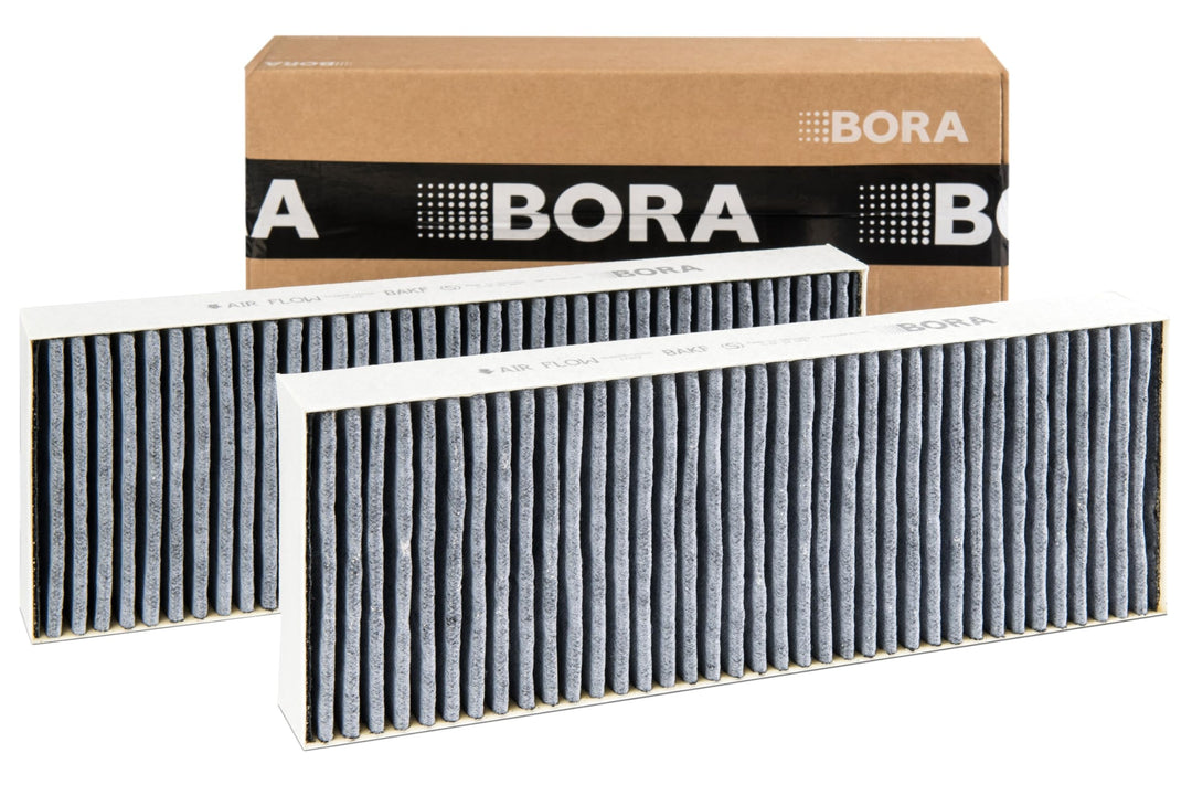 BORA BAKFS Original Aktivkohlefilter-Set für BASIC und GP4 Dunstabzug (BHU/BIU/BFIU), Ersatzfilter Z