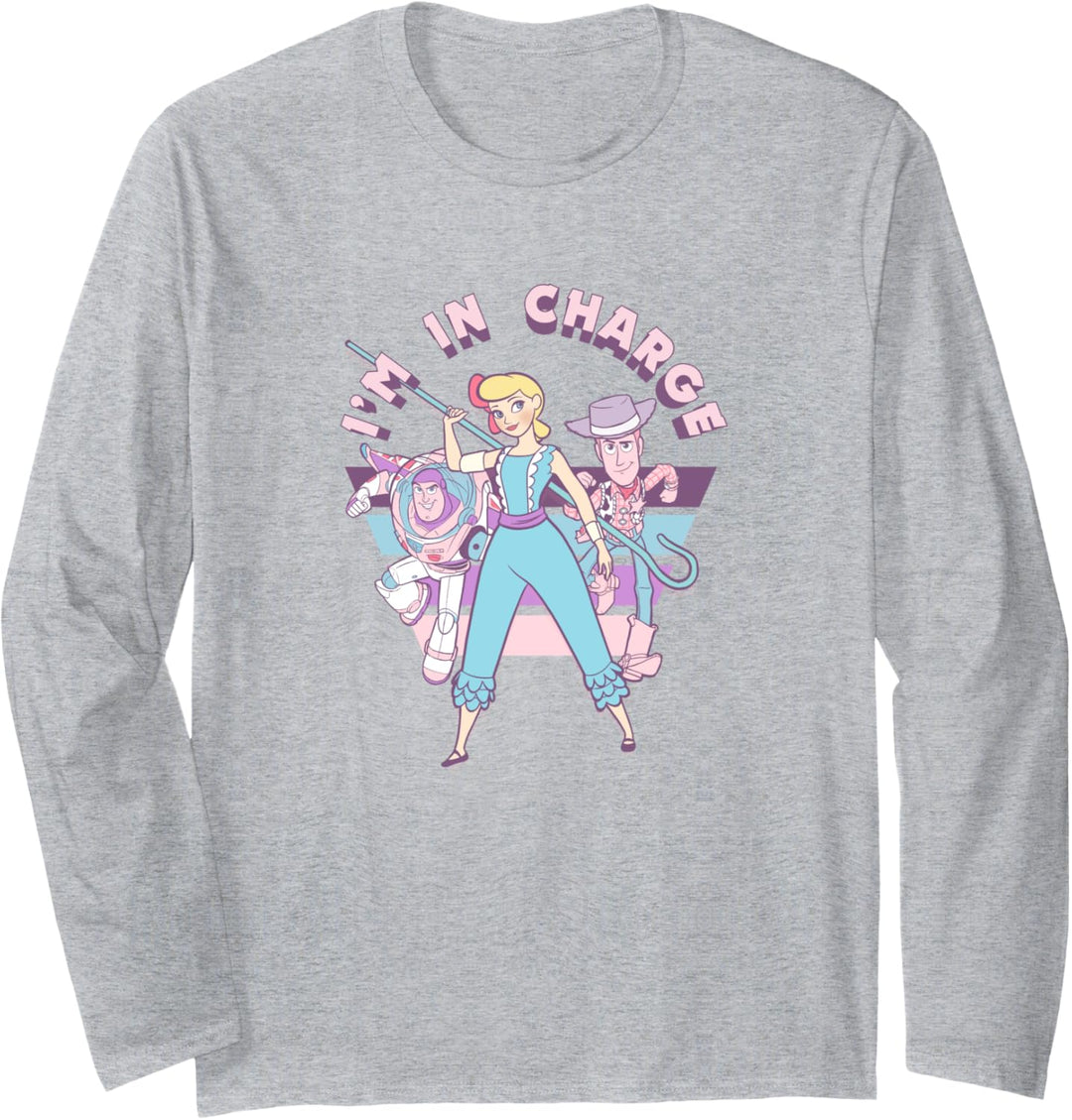 Disney Pixar Toy Story Little Bo Peep I'm In Charge Langarmshirt