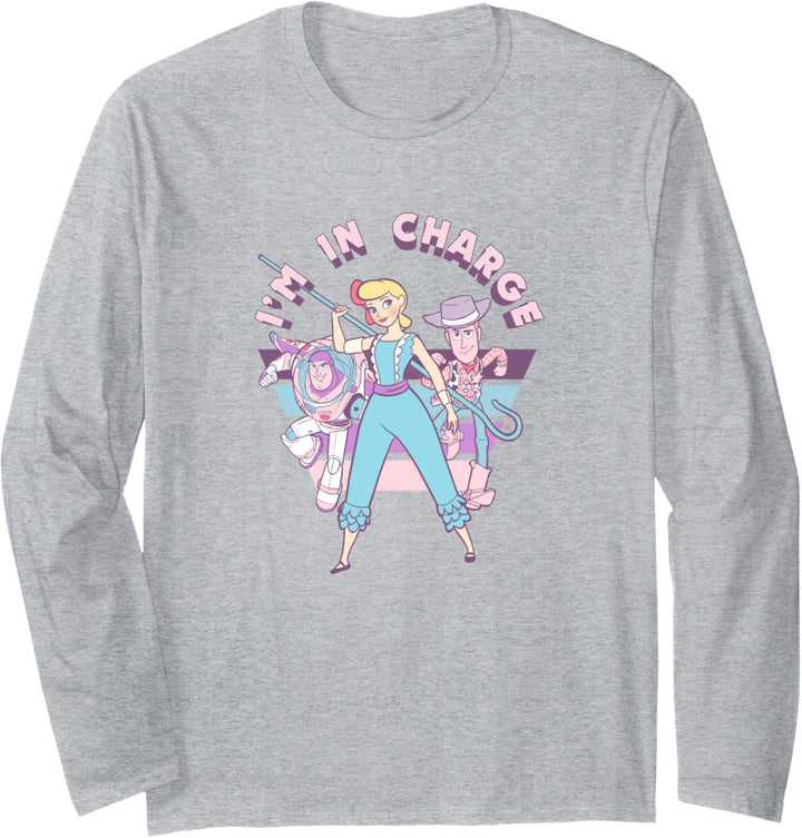 Disney Pixar Toy Story Little Bo Peep I'm In Charge Langarmshirt