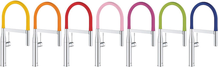Grohe Schlauchauslauf für Essence Küchenarmatur blau (matt), 30321TY0, Blau