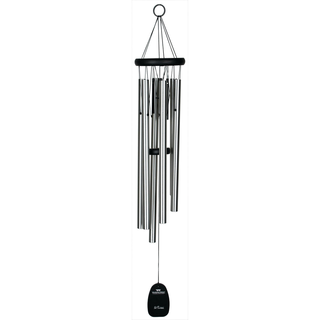 Woodstock Windspiel Pachelbel Canon, Silber, 82,6 cm Silber Glockenspiel, Silber Glockenspiel