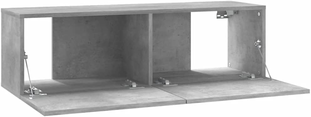 vidaXL TV Schrank mit 2 Klapptüren TV Möbel Hängeboard Lowboard Fernsehtisch Fernsehschrank Sideboar