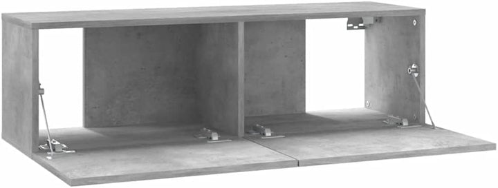 vidaXL TV Schrank mit 2 Klapptüren TV Möbel Hängeboard Lowboard Fernsehtisch Fernsehschrank Sideboar