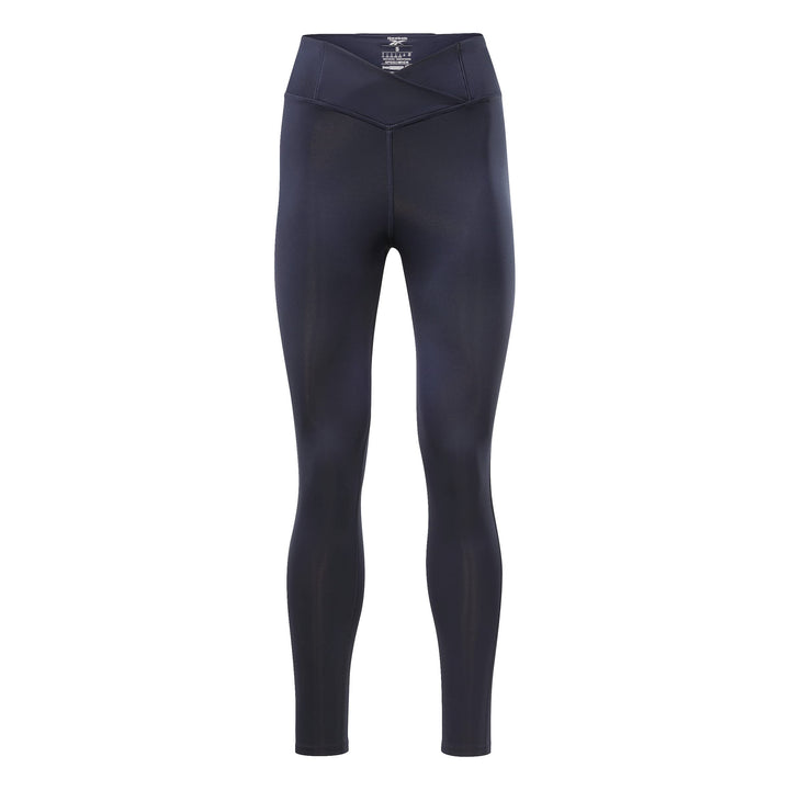 Reebok Damen Identitäts-Logo Leggings XXS Petite Vector Navy, XXS Petite Vector Navy