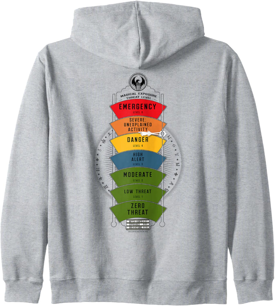 Fantastic Beasts and Where to Find Them Threat Level Kapuzenjacke