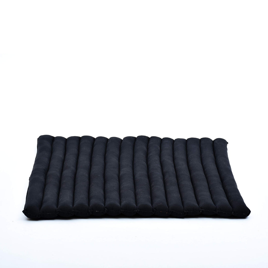 Leewadee Zabuton Rollbare Meditations-Matte Tragbare Sitzmatte Ökologisches Naturprodukt, Kapok, 69