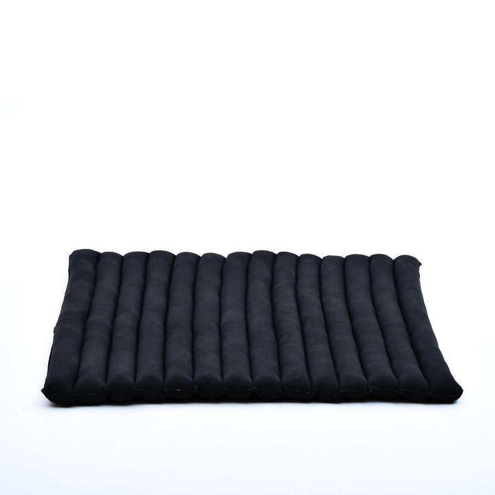 Leewadee Zabuton Rollbare Meditations-Matte Tragbare Sitzmatte Ökologisches Naturprodukt, Kapok, 69