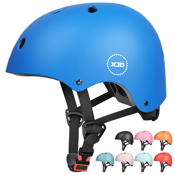 XJD Fahrradhelm für Kinder, Verstellbare Kinderhelm Skaterhelm Kinder Helm für Fahrrad Skateboard Sc