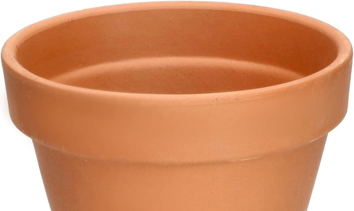KOTARBAU® 4er Set Blumentopf Übertopf aus Terrakotta ⌀ 11 cm für Innenräume und Gärten Terrakotta 11