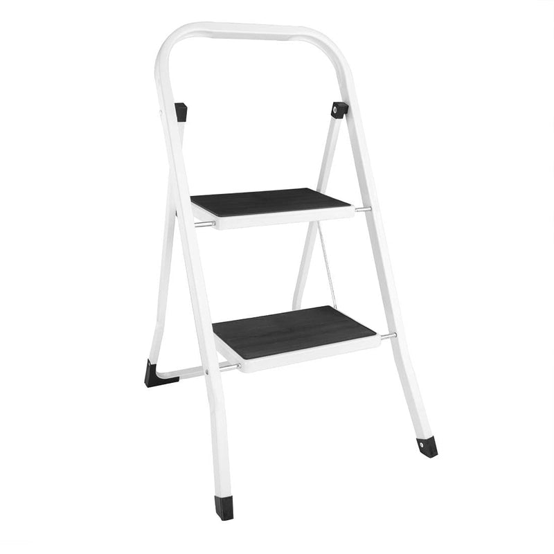 Vogue 2 Tread Folding Step Stool, 900(h) x 470(w) x 30(d)mm.