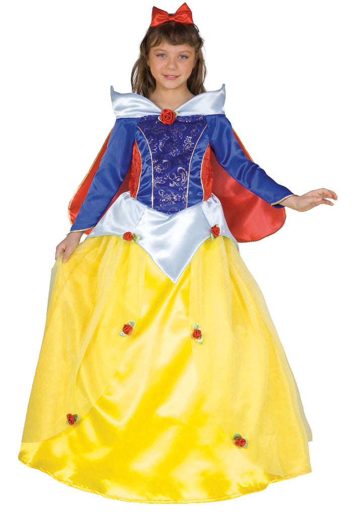 Ciao 18375.6-8 Biancaneve Prinzessin Schneewittchen Kostüm Mädchen Jahre, Girls, Gelb/Blau/Rot, 6-8
