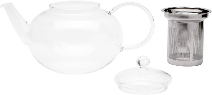 Trendglas Jena Teekanne MIKO im klassischen Design inklusive Edelstahlsieb, 1.2 L