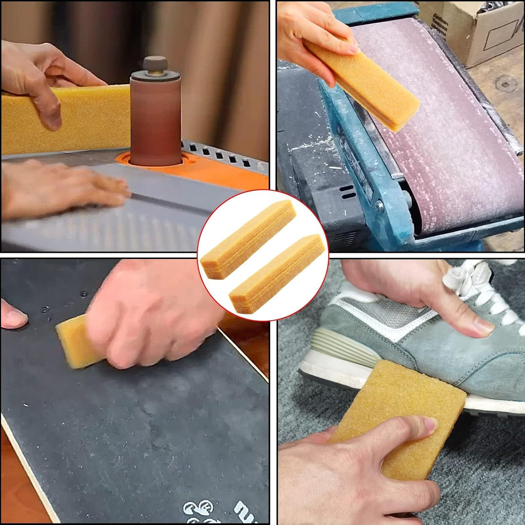3 Stück Schleifband Reinigungsblock 200x40x35mm Griptape Skateboard Reiniger Schleifpapier Reiniger