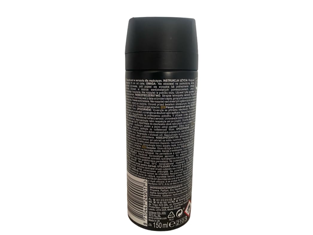 6er Pack - AXE Deodorant/Bodyspray "Gold - Oud Wood & Dark Vanilla" - 150 ml