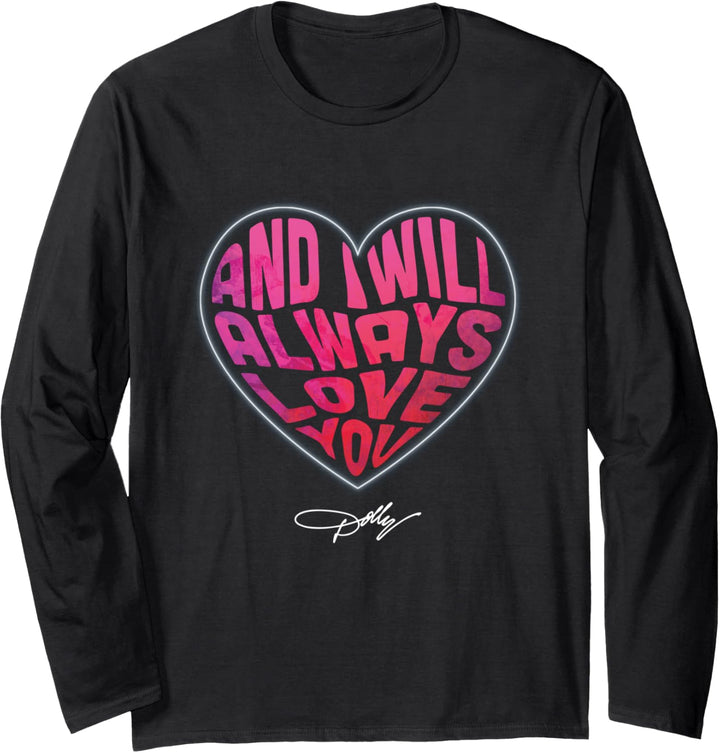 Ich werde dich immer lieben Langarmshirt