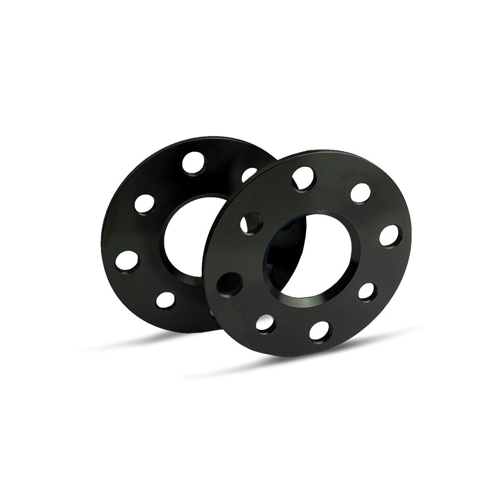 SCC Spurverbreiterung 10227W - schwarz eloxiert - LK: 120/5 NLB: 74,1 - 5mm - 2 Stück 5mm schwarz, 5