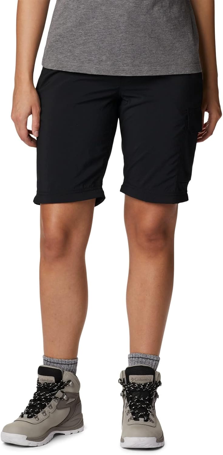 Columbia Damen Umwandelbare Wanderhose Silver Ridge Utility 44 Schwarz, 44 Schwarz