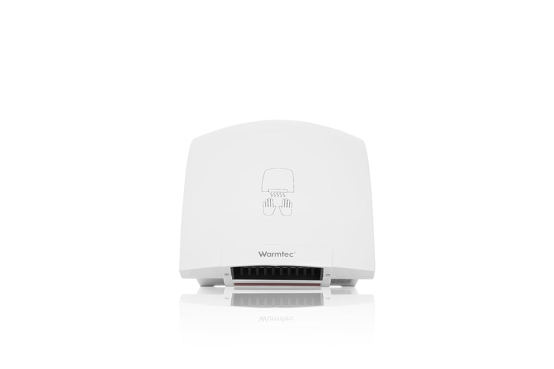 WARMTEC Händetrockner 2000W - 50 dB - Automatischer Elektrischer Handtrockner für Toiletten, Gewerbe